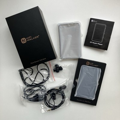 HiFi Walker G7 Android MP3 Player / Storage up to 128GB White NEW OPEN BOX