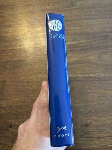 Sphere By Michael Crichton 1st Printing First Edition 1987 HCDJ - Picture 4 of 12