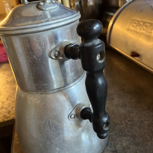 Vintage Wear Ever Aluminum Coffee Pot Percolator Early 1900’s. COMPLETE SET! - Picture 3 of 13