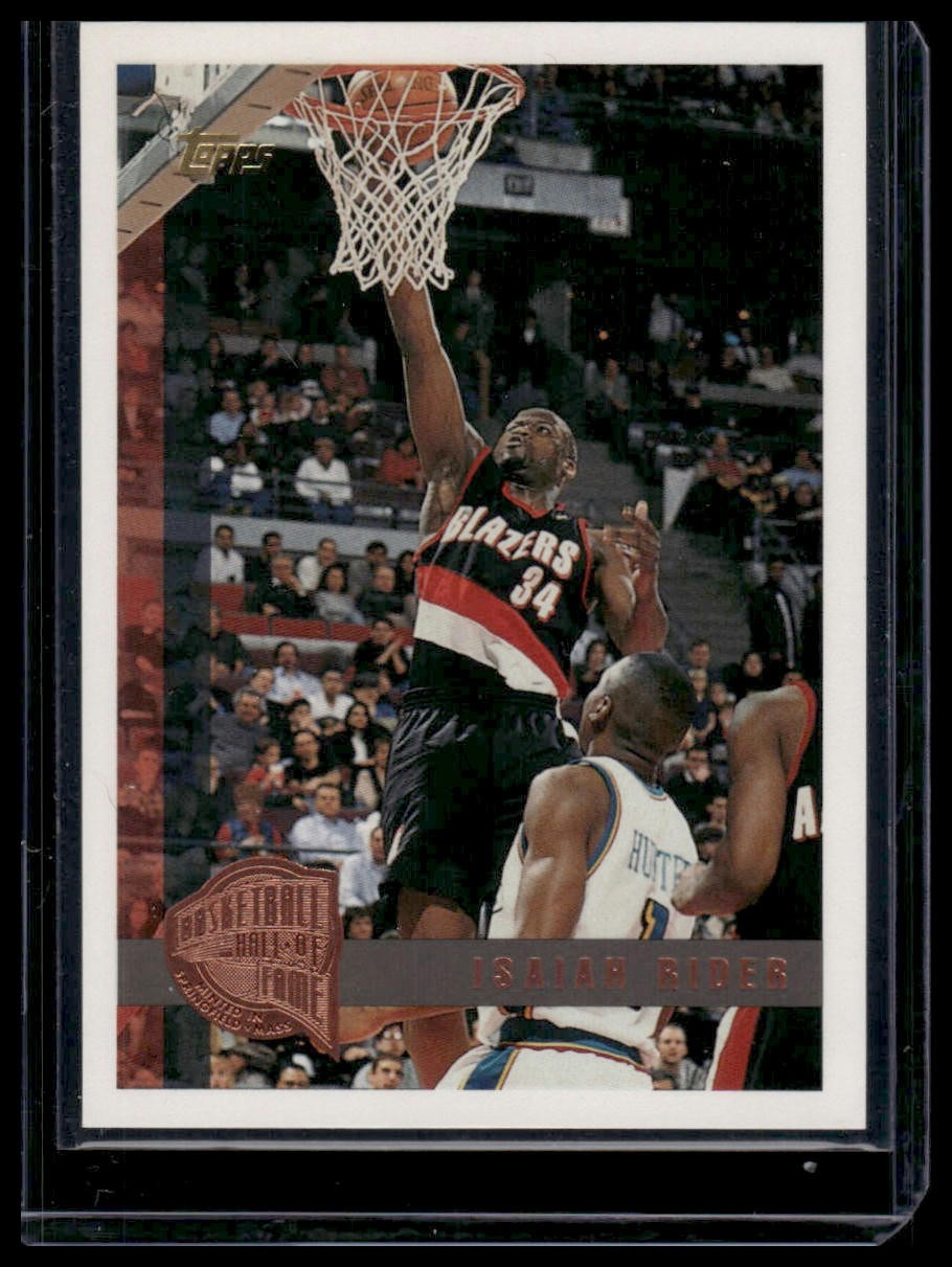 Isaiah Rider 1997-98 Topps #190 Minted in Springfield