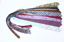 36  LOT 10 MEN'S DIFFERENT BRANDS PAISLEY TIE MADE IN CHINA