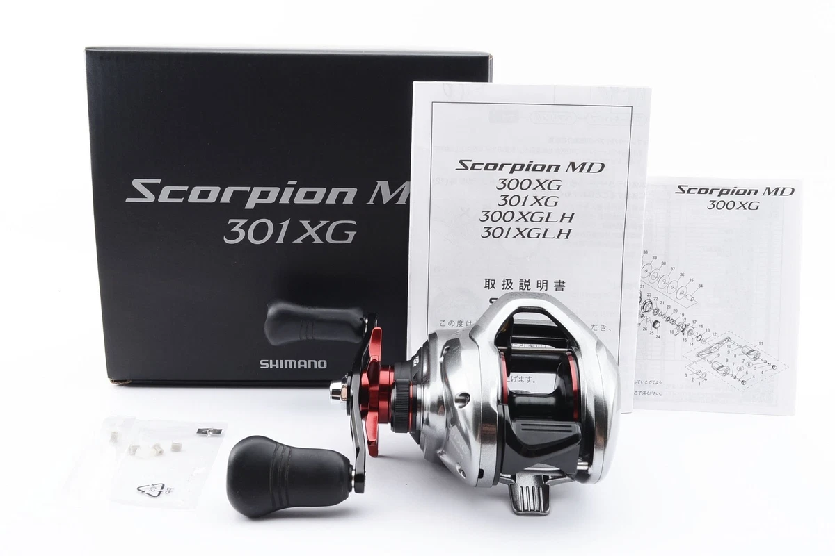Moulinet Casting Shimano 19 Scorpion MGL 150 - Pour Droitier - Occasion Bon état - Japon