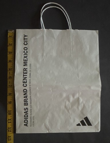 adidas Brand Center Mexico City CDMX Polanco paper shopping bag