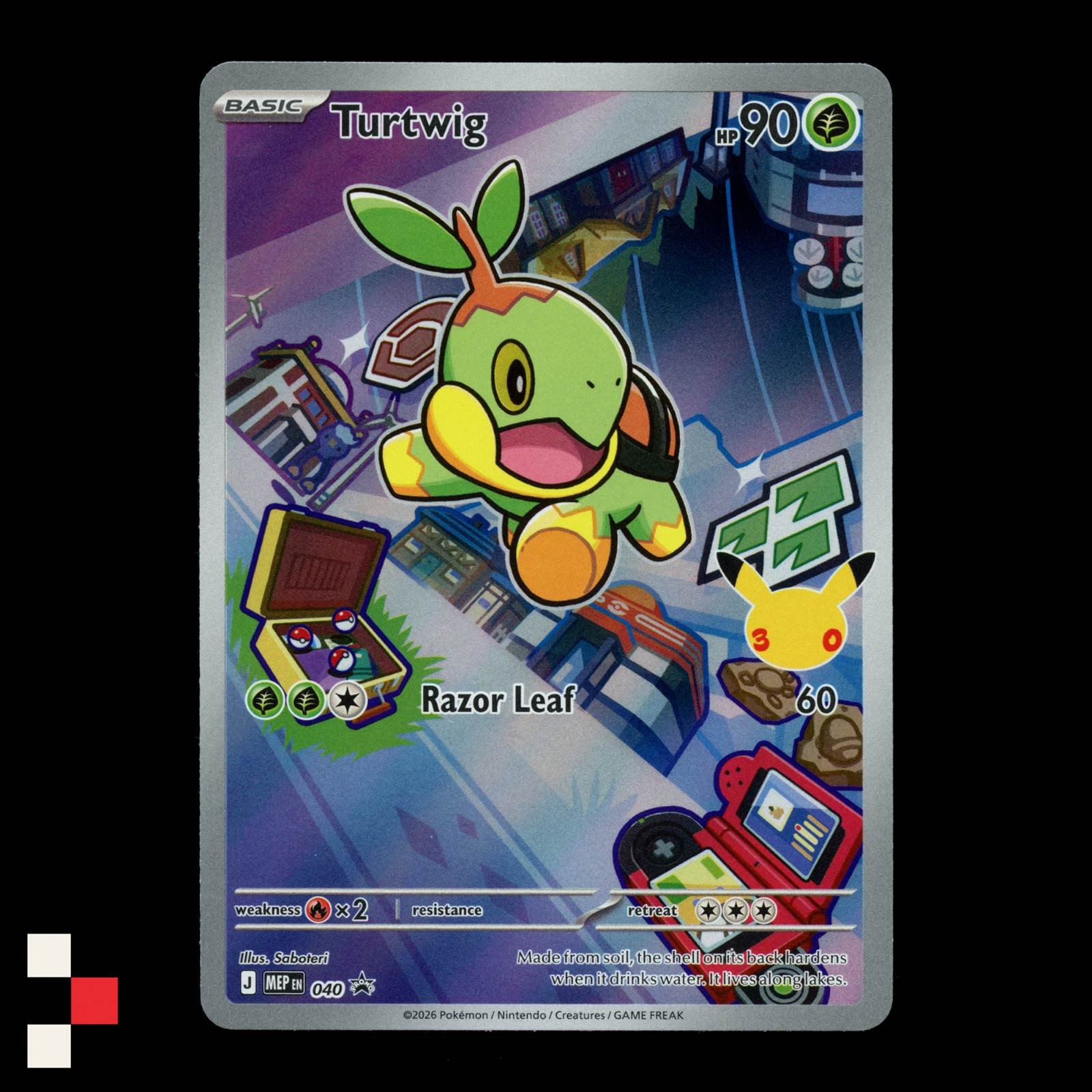 Turtwig 040 Pokemon Mega Evolution Promo Cards
