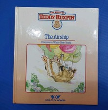1985 The World Of Teddy Ruxpin The Airship Book. Hardcover.