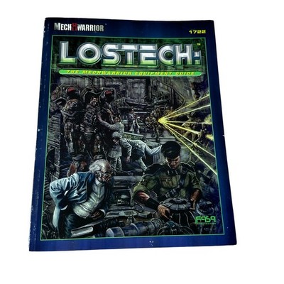 BattleTech 1722: Lostech   The MechWarrior Equipment Guide FASA