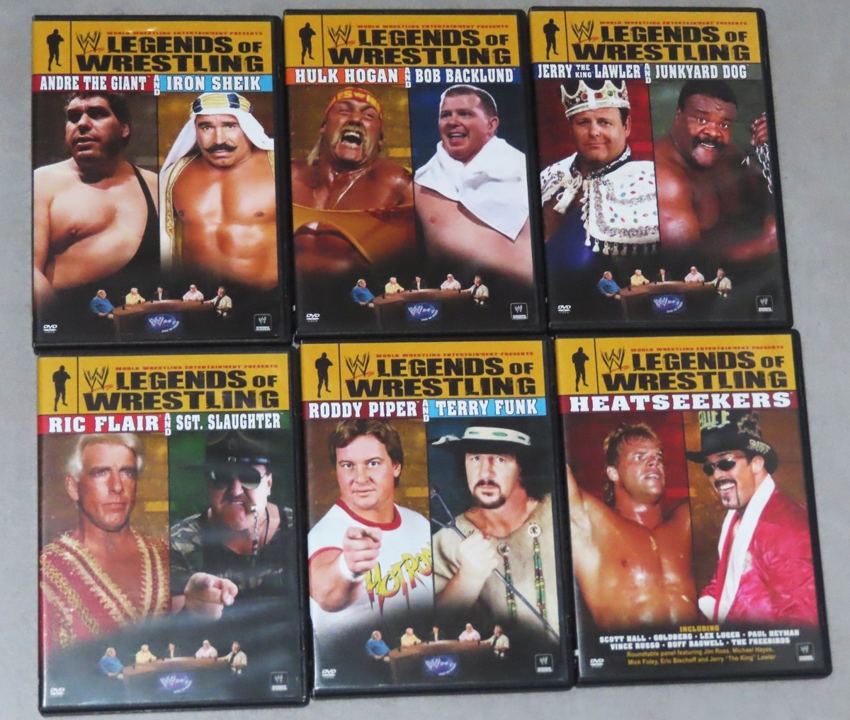WWE Legends of Wrestling DVD Rare Lot Bundle | eBay