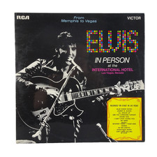ELVIS PRESLEY - Elvis In Person At The International Hotel SF 8080/81 EX/VG+