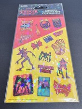 Stranger Things New Sticker Pack Sandy Lion 4 Pages New Sealed