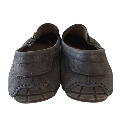 Salvatore Ferragamo Mens Gancini Croc Embossed Leather  display picture 1