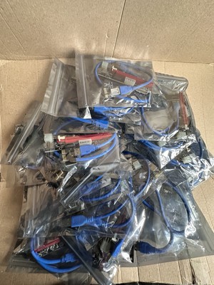 Lot 21 PCI-E 1x to 16x Powered USB3.0 GPU Riser Extender Adapter Card