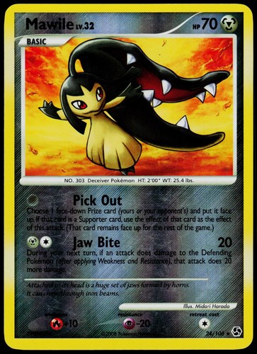 Mawile 24/106 Great Encounters - Reverse Holo Pokemon LP (Rare)