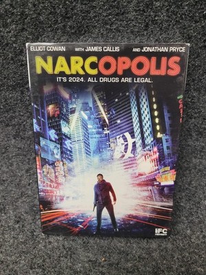 Narcopolis Cop DVD Elliot Cowan James Callis Jonathan Pryce Sci-Fi NR Movie