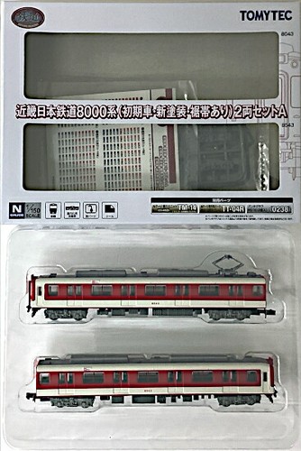 【】GeoColle TOMYTEC (2321-2322) Railway Collection Kintetsu 8000 Series... | Condition: Usado