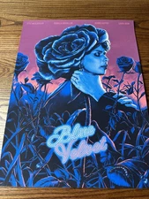 Blue Velvet Mondo 18x24 Poster Juan Esteban Limited Edition Screen Print