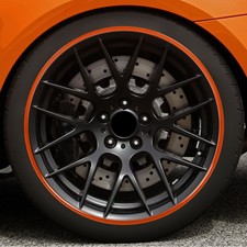 4pcs 18 Inch Wheel Rim Protectors Self Adhesive Abs Scratch Protection Wheel