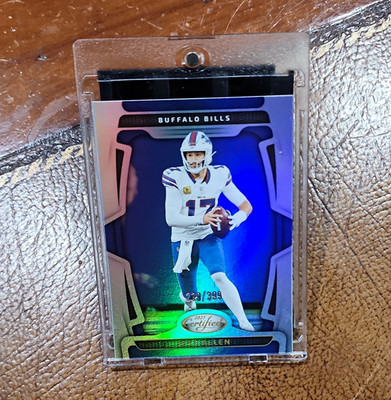 Mint! #239/399! 2025 Certified Silver Mirror Star Josh Allen Bills #13 Grade It!