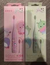 New in Box - Lot of 2 - Ordo - Original Squishmallows Sonic Kid's Toothbrush