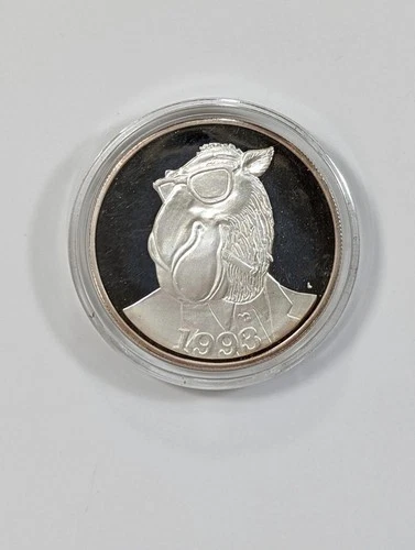 JOE CAMEL 1oz .999 Fine Silver Round 1913-1993