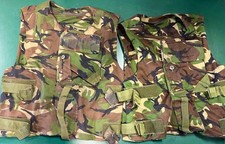 British Army Body Armour Cover DPM Woodland Camo X2 Grade 2, Job Lot Airsoft