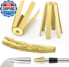 20Pcs Universal Brass Golf Shaft Shims, 6 Legs Adjustable Golf Adapter Shims Fit