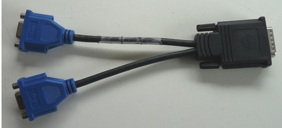 DMS-59 auf Dual VGA Kabel, Dual Screen Output, HP, Dell, Lenovo, Molex DMS59