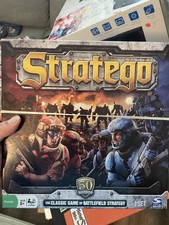 Stratego Board Game The Classic Gameof Battlefield Strategy Open Box