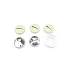 Range Burner Knob Bezel Set for Whirlpool - Replace W10814133 W10437082 W1079742 — photo 10