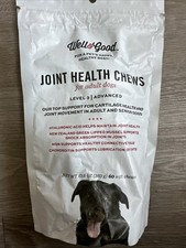 Well  Good Joint Health Chews For Adult dogs Level 3 Expiration 08/26