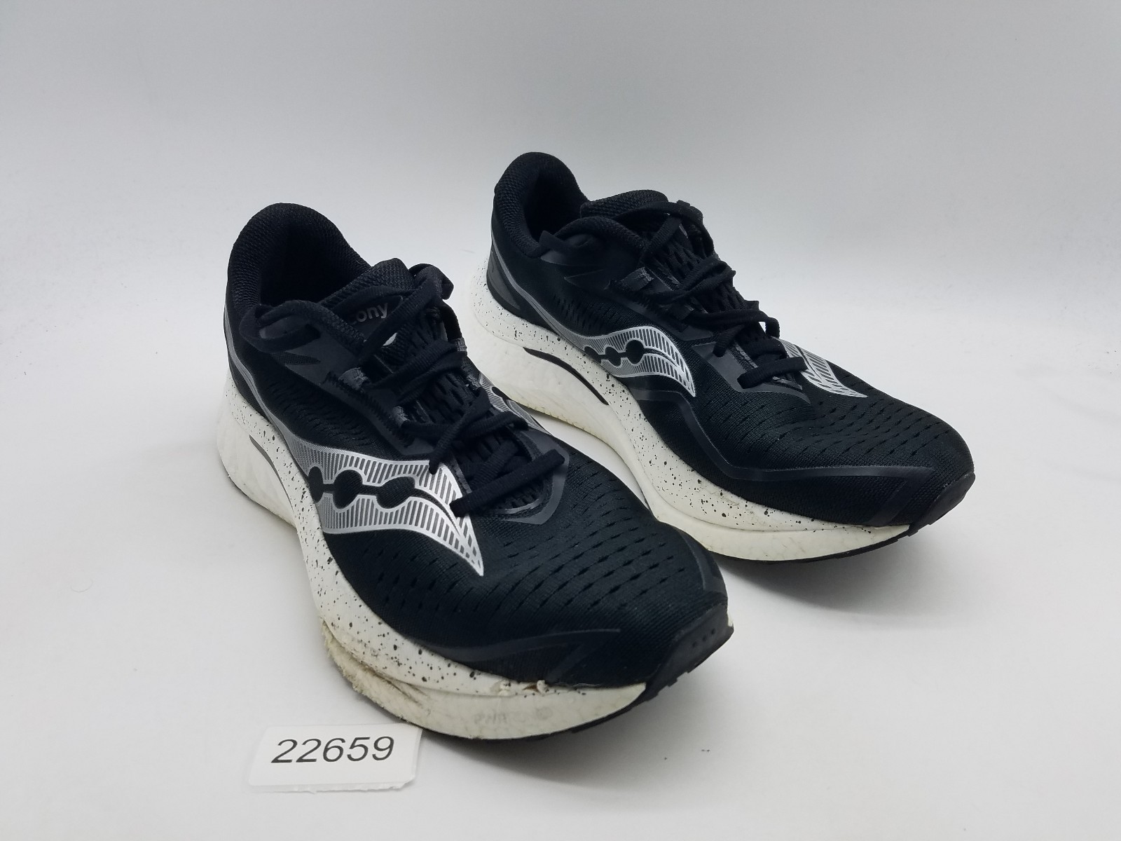 Saucony Endorphin Speed 4 Men's Size 10 Running Shoes Black Silver