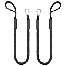 Zrschyg Bungee Dock Lines For Boats Jet Skis 6Ft Heavy-Duty Elastic Mooring