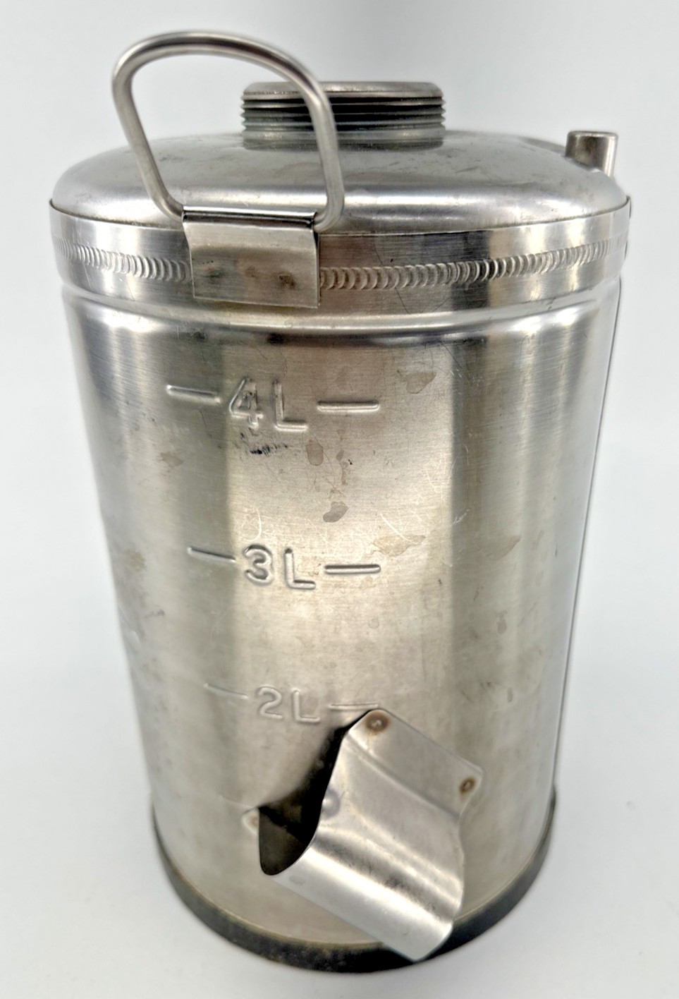 1-Gallon Stainless Pesticide Sprayer Tank – Threads Fit B&G Pump (No Pump)