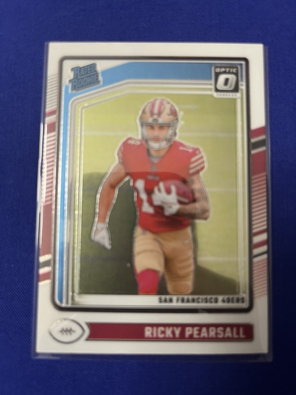 2024 Donruss Optic Rated Rookie Ricky Pearsall #284 RC SF 49ers