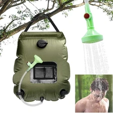 Solar Shower Bag Solar Heating Camping Shower Bag 5Gal Portable Camping
