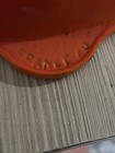 Le Creuset France #20 Blue Square Enameled Cast Iron Grill Pan  — photo 10