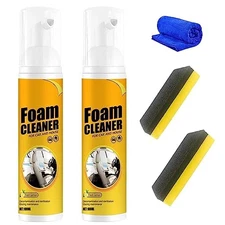 2PCS Multipurpose Foam Cleaner, Foam Cleaner All Purpose for Car, Kitchen, 