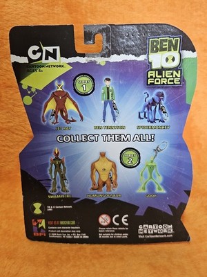 2008 Ben 10 Alien Force BEN TENNYSON Series 1 Keychain Figure