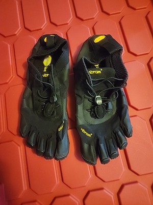 Vibram 18W7101 Women's V-Alpha Black Minimal Megagrip Shoes SIZE 7.5-8