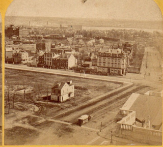 New Jersey Avenue from the Capitol Washington D.C. Stereoview Photo