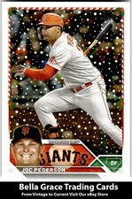 2023 Topps Holiday Joc Pederson #H152 San Francisco Giants MLB Baseball 