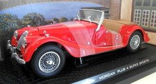 Kyosho 1/18 Scale Diecast - 08112R Morgan Plus 4 Super Sports red