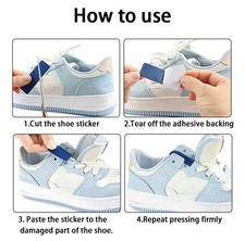 6x 6pcs Shoe Repair Patches for Heel Wear, Side Edges  Inner Lining Care.