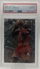 1995 FLEER METAL #212 MICHAEL JORDAN PSA 8 NBA Basketball Card Chicago Bulls HOF