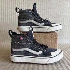 Vans Sk8 Hi MTE-2 Shoes Mens 7 Womens 8.5 Asphalt Gray Suede Lined Sneakers
