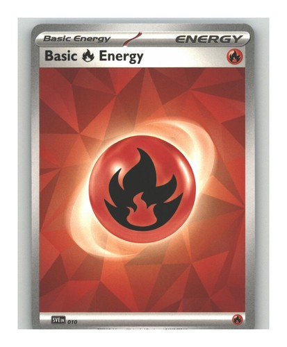 Basic Fire Energy 010 SVE: Scarlet & Violet Energies NM
