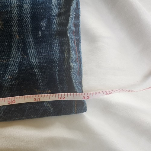 Cult Of Individuality Japanese Selvedge Denim Men's Jeans 34x34 Rebel Straight - Picture 13 of 13
