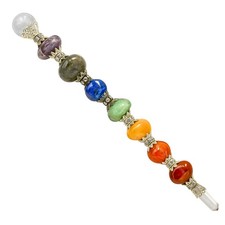 Amazing Gemstone Crystal Chakra Wand Healing Wands Witchcraft 