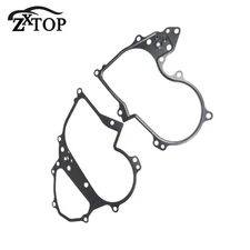 Solenoid Timing Cover Gasket Right + Left For Nissan 23797-9N00A 23797-JA10B