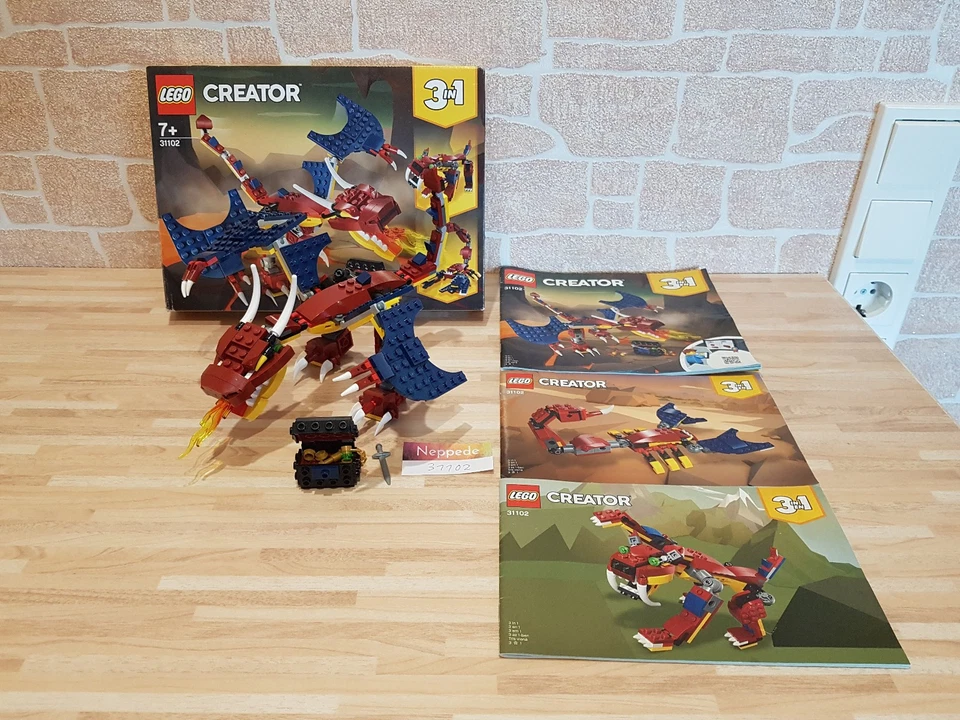 LEGO Creator 31102 Fire Dragon, Foto 1 von 5