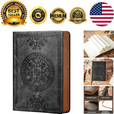 Lined Journal for Men Soft Cover Notebook Leather Journals for Writing, 180 L...